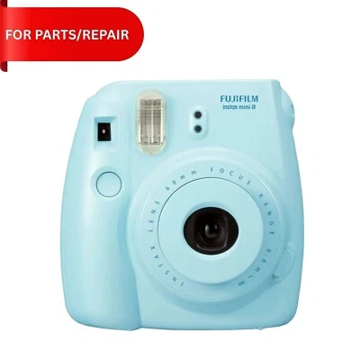 Fuji Instax Mini 8 Instant Film Camera Blue- FOR PARTS/ REPAIR - Image 1 of 2