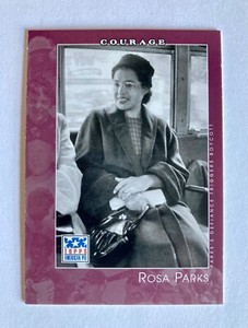 Rosa Parks 2002 Topps American Pie Courage #89