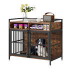 VEVOR dog cage dog box vintage side table wire cage dogs 1041x599x919mm