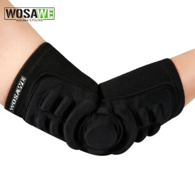WOSAWE Cycling Skating Elbow Pad Protective Guards EVA Filling Shock Absorption - Image 1 of 4