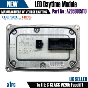 1x Continental LED Headlight Control Module A2059005110 Mercedes W222 W205 13-18 - Picture 1 of 3