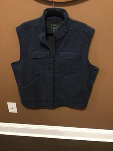 woolrich herren xl Weste Navy Blau Cold Weather - Bild 1 von 5