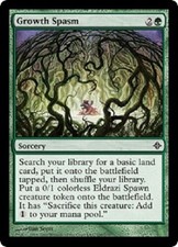 Growth Spasm x4 NM-VLP  Magic The Gathering MTG Rise of the Eldrazi, # 186