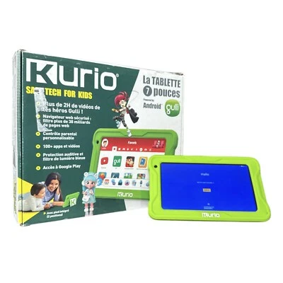 KURIO Das Tablet 7 Zoll Gulli 32 GB für Kinder Android 13 Kindersicherung - Bild 1 von 4