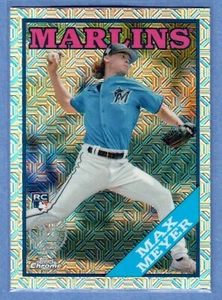 2023 Topps Serie 1 Max Meyer Tarjeta de Novato Paquete de Plata Mojo Refractor RC SP - Imagen 1 de 2