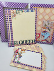 Mary Engelbreit Stationary Set It's Good To Be Queen 12 sheets paper 10 envelope