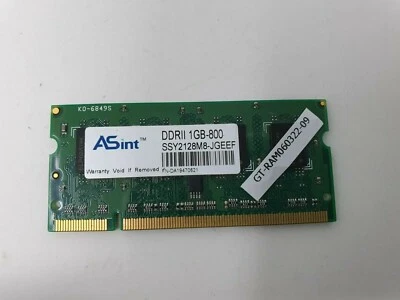 HP Pavilion DV6-1210 RAM Memory 1GB DDR2 ASint SSY2128M8-JGEEF Fully Working - Image 1 of 4