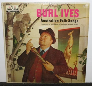 BURL IVES AUSTRALIAN FOLK SONGS (VG+) DL-8749 LP VINYL RECORD - Picture 1 of 6