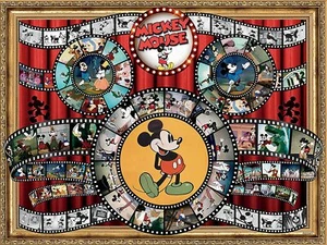 Ceaco Disney Mickey Mouse Movie Reel Jigsaw Puzzle 1500 Pieces - Picture 1 of 3