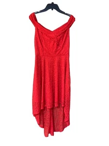 Homrain Women's Wedding Formal Size Large Floral Lace Casual Off Shoulder NEW - Picture 1 of 8