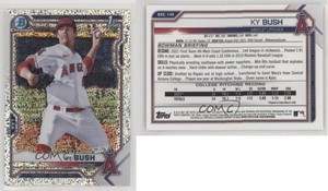 2021 Bowman Draft Chrome Sparkle Refractor Ky Bush #BDC-149