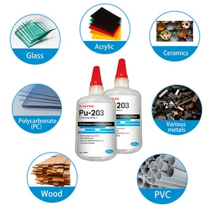 20pcs/CTN UV Resistance Liquid Hard Glue Transparent Glue For UV Print - Picture 1 of 7