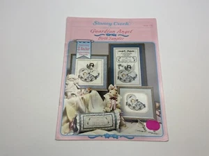 Stoney Creek Guardian Angel Birth Sampler Counted Cross Stitch Pattern - Picture 1 of 3