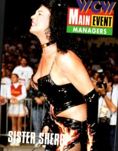 1995 Cardz WCW Main Event Wrestling Card #41 Sister Sherri - Picture 1 of 2