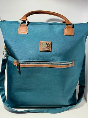 Luggage Diane von Furstenberg DVF Nylon Large Weekend Tote Luggage With Strap - Image 1 of 4