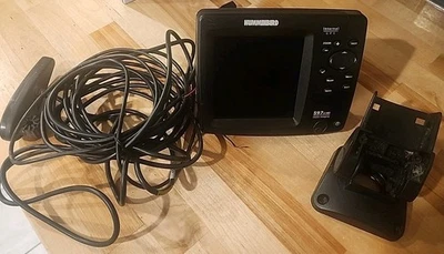 Humminbird 597ci HD DI рыбы искатель GPS комбо с креплением и кабели работает! - Изображение 1 из 4