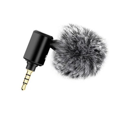 NEW 3.5mm Mobile Phone Single Directional Adjustable Mini Microphone Mic - Image 1 of 4