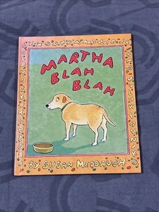 Martha Blah Blah by Susan Meddaugh (1996, Hardcover) — NEAR MINT! - Picture 1 of 7