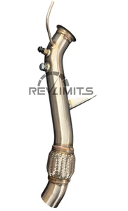 DOWNPIPE DECAT INOX BMW SERIE 1 118 120D E87 + SERIE 3 E90 318 320D MOTORE M47 - Imagen 1 de 4