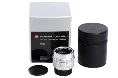 LEICA  Summilux-M  1:1,4/35mm Asph. ART 11 727 - silbern -   * Fotofachhändler * - Bild 1 von 4