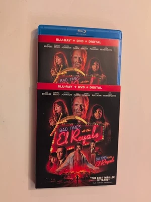 Bad Times at the El Royale (Blu-ray/Dvd, Slipcover) Chris Hemsworth, Bilingual  - Image 1 of 4