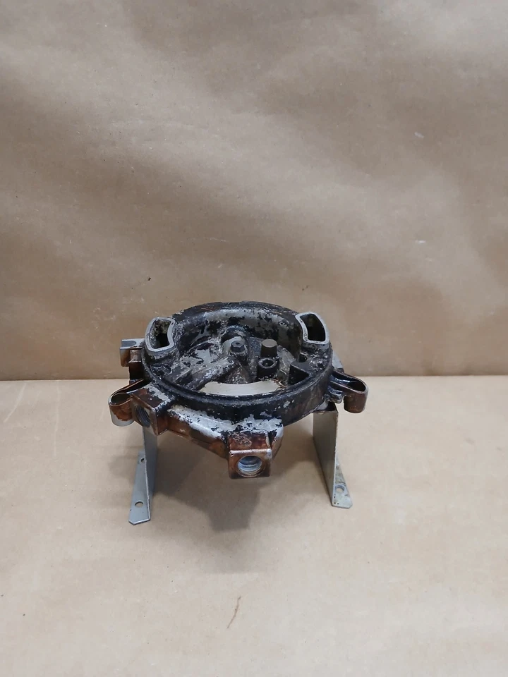 Conjunto base quemador de cocina Dacor OEM original estufa de gas aparato plateado #1725 Foto 1 de 4