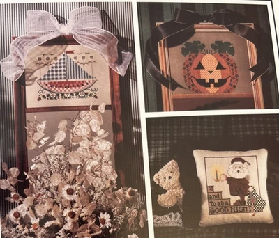 Vtg Rare The Cricket Collection SEASONINGS Cross Stitch 1992 Pattern #100 - Image 1 of 4