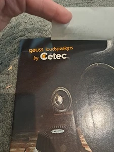 Catálogo de folletos de ventas Gauss de Cetec - Imagen 1 de 8