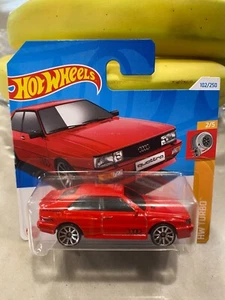 2024 Hot Wheels 87 Audi Quattro Rosso - Internazionale Piccolo Card - Foto 1 di 1