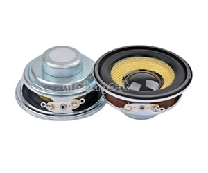 2PCS Mini Audio Portable Speaker 4Ohm 5W 52MM Waterproof Glassfiber Full Range - Picture 1 of 6