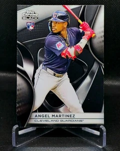 Topps 2025 cromo negro Angel Martínez #79 radiocontrol Cleveland Guardians - Imagen 1 de 2