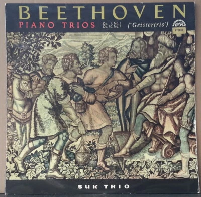 SUPRAPHON  SUA ST 50523 CZECH BEETHOVEN - PIANO TRIOS SUK TRIO 1963 - Image 1 of 3