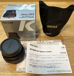 Pentax HD PENTAX DA 70mm F2.4 Limited Lens (Black) K Mount Pentax-DA APSC New - Picture 1 of 1