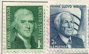 USA - 1966-1968 Prominent Americans #1