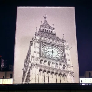 Tappetino mouse Big Ben bianco e nero di Londra! - Foto 1 di 5