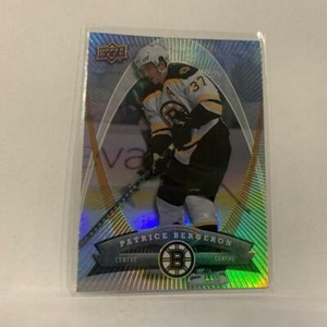 #4 Patrice Bergeron Boston Bruins  Mcdonalds 2008-09 Upper Deck Hockey  Card A1H