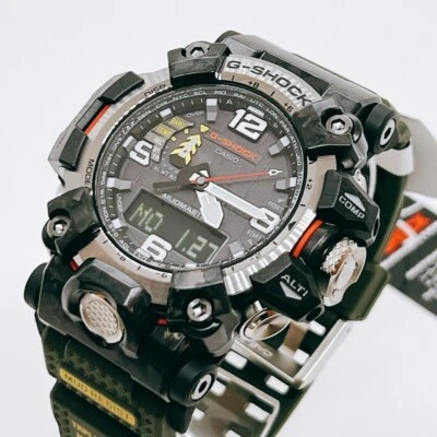 CASIO G-SHOCK GWG-2000-1A3JF MUDMASTERMen's Watch Solar Green Belt From Japan - Image 1 of 4