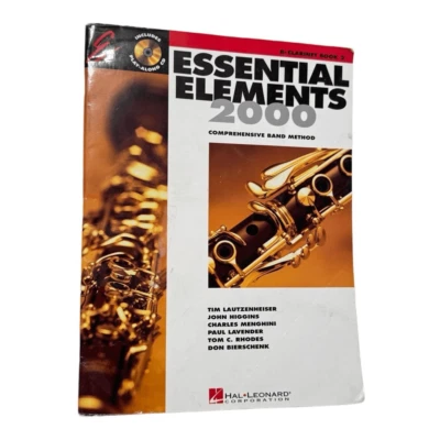 Clarinet Essential Elements 2000 Songbook Vintage 2000 with CD - Image 1 of 4