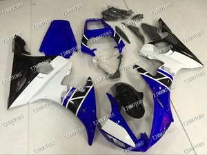 Fit for 2005 YZF R6 White Blue Anniversary ABS Injection Bodywork Fairing Panels - Picture 1 of 4
