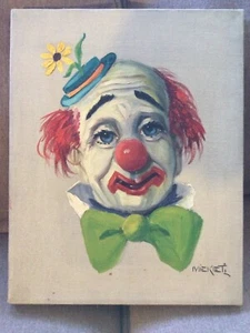 Pintura de colección SAD CLOWN de MICHAEL MEKETI - Imagen 1 de 5