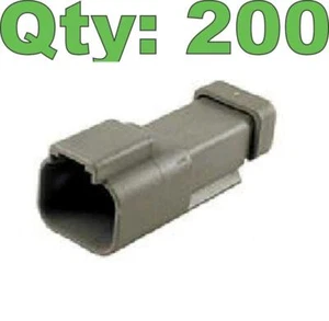 (200) Neu TE Connectivity / Deutsch DTM04-2P-E003 Buchsengehäuse 2-polig - Bild 1 von 5