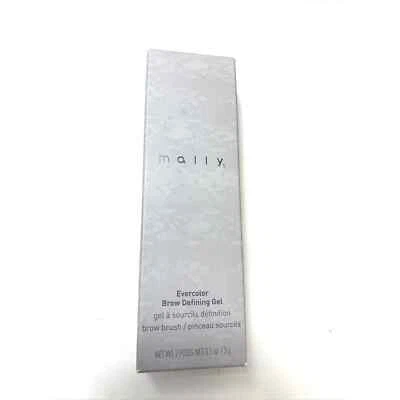 Mally Beauty Evercolor Brow Defining Gel w/ Double Ended Brush Matte Sable - Image 1 of 4