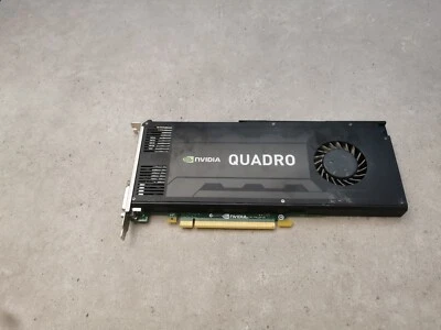 PNY NVIDIA Quadro K4000 3GB GDDR5 PCI-E Video Graphics Card VCQK4000-T - Image 1 of 4