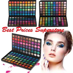 120 Color Pro 5 Kind Fashion Eyeshadow Palette Shimmer Eye Shadow Makeup Set - Picture 1 of 16