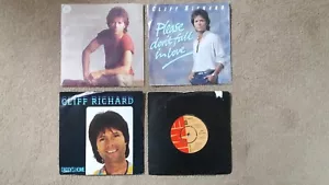 Cliff Richard - 4 x 7" Singles - Where Do We Go From Here, Carrie + 2 others - Foto 1 di 2