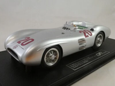 GP Replicas GPReplicas Mercedes W196R #20 Karl Kling French GP 1954 1/18 GP128B - Immagine 1 di 3