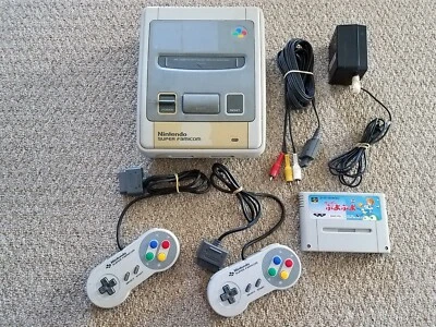 Nintendo Super Famicom SFC console system + Puyo Puyo Import Japanese US SELLER - Image 1 of 4