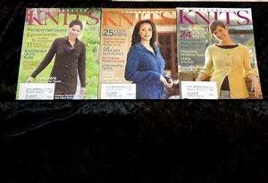 Interweave Knits Magazines 2008 3 issues Sp, Fa Wtr Knitting - Picture 1 of 1