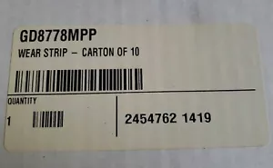 Kinze GD8788 Striscia da indossare per misuratore spazzola #1J-2266-D8 - Foto 1 di 3