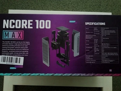 Cooler Master NCORE 100 MAX BRONZO PC SFF MINI-ITX CON PSU 850W E COOLER CPU - Immagine 1 di 4